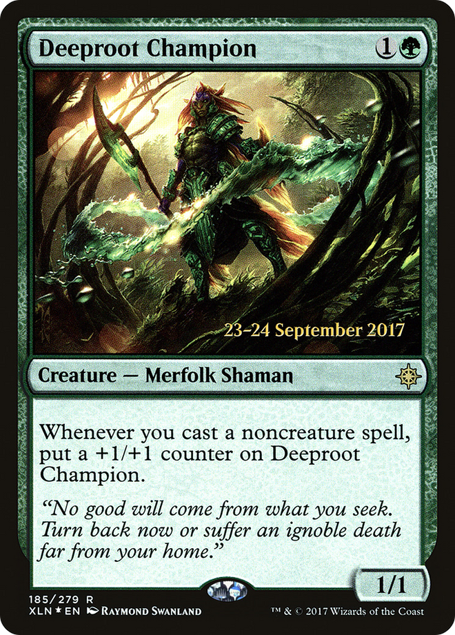 Deeproot Champion [Ixalan Prerelease Promos]