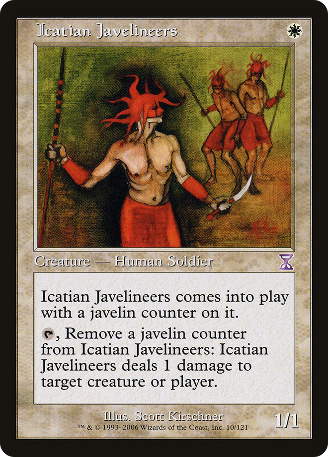 Icatian Javelineers [Time Spiral Timeshifted]