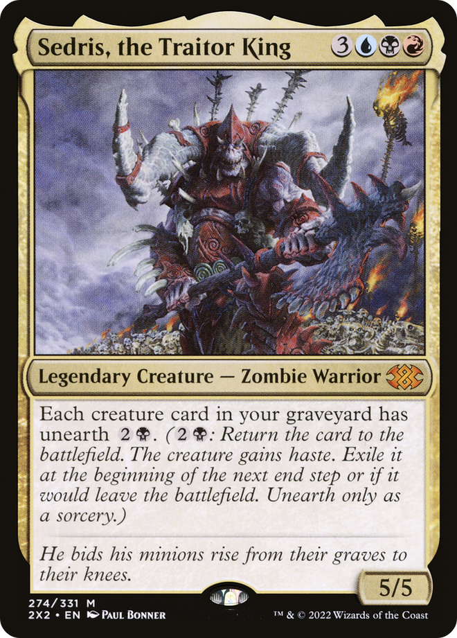 Sedris, the Traitor King [Double Masters 2022]