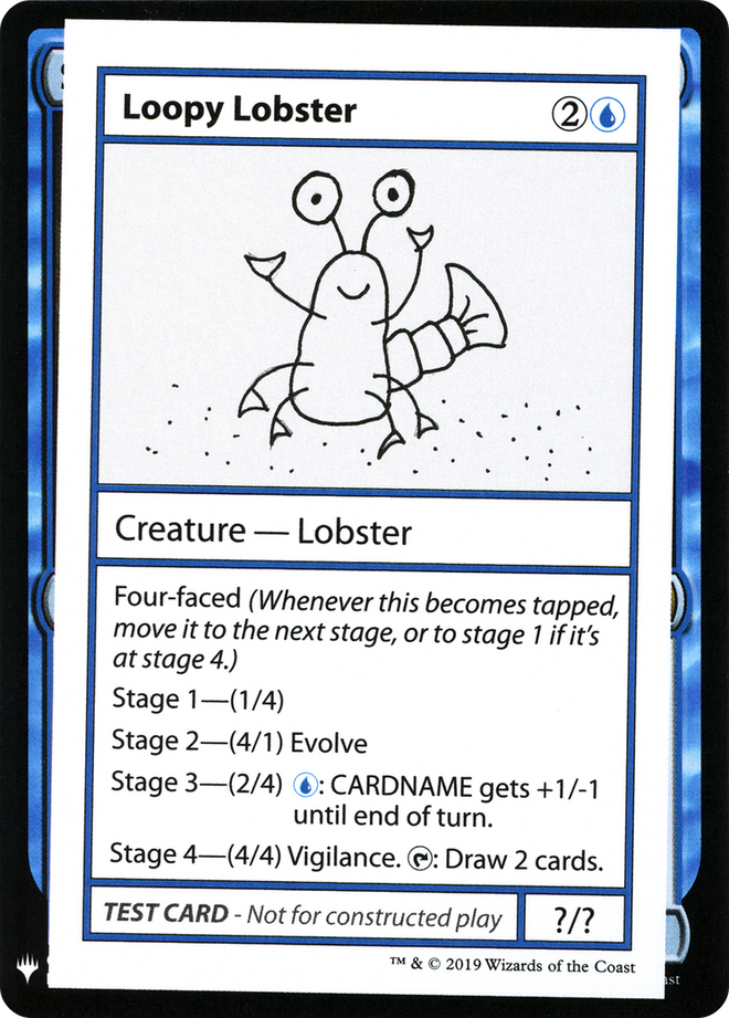 Loopy Lobster [Mystery Booster Playtest Cards]