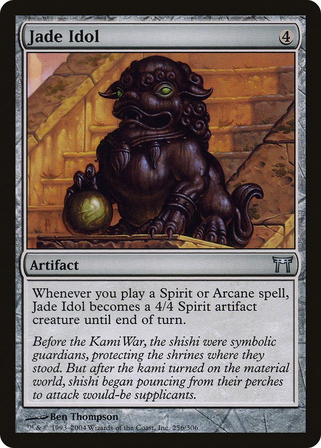 Jade Idol [Champions of Kamigawa]