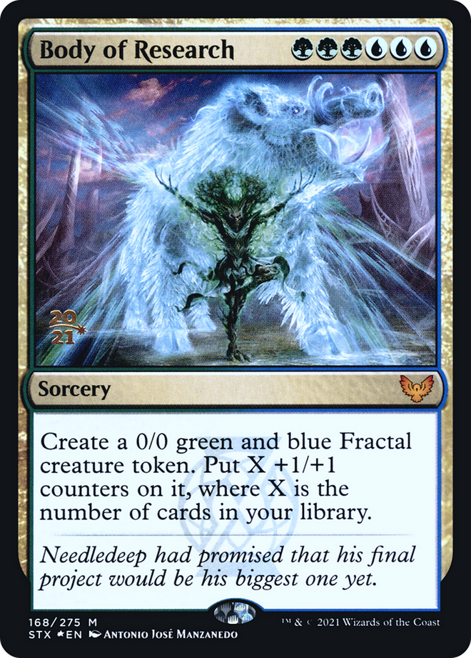 Body of Research [Strixhaven: School of Mages Prerelease Promos]