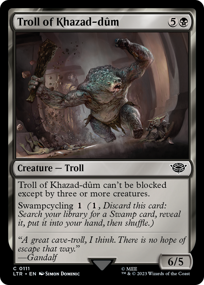 Troll of Khazad-dum [The Lord of the Rings: Tales of Middle-Earth]