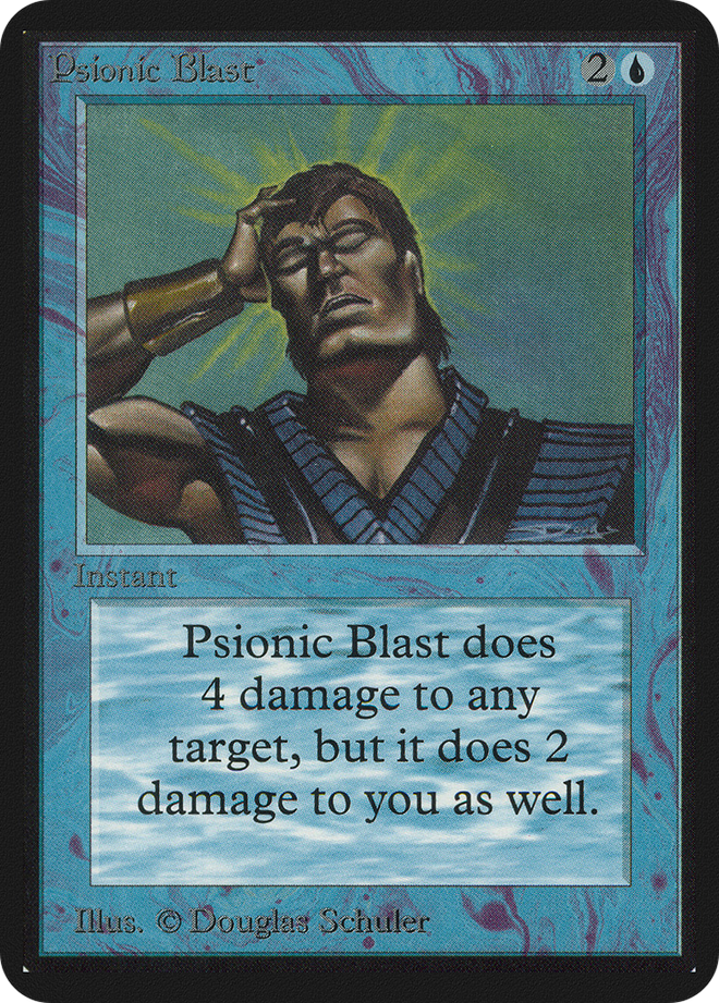 Psionic Blast [Alpha Edition]