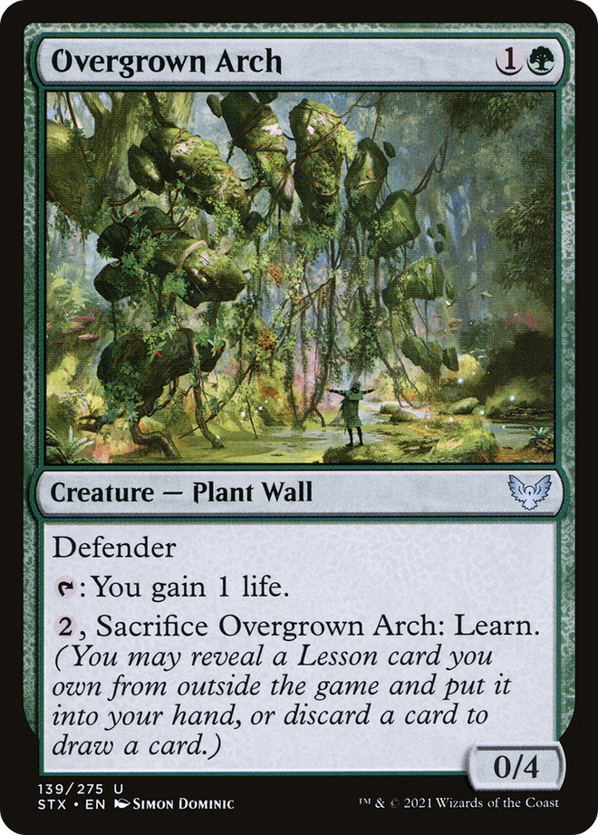 Overgrown Arch [Strixhaven: School of Mages]