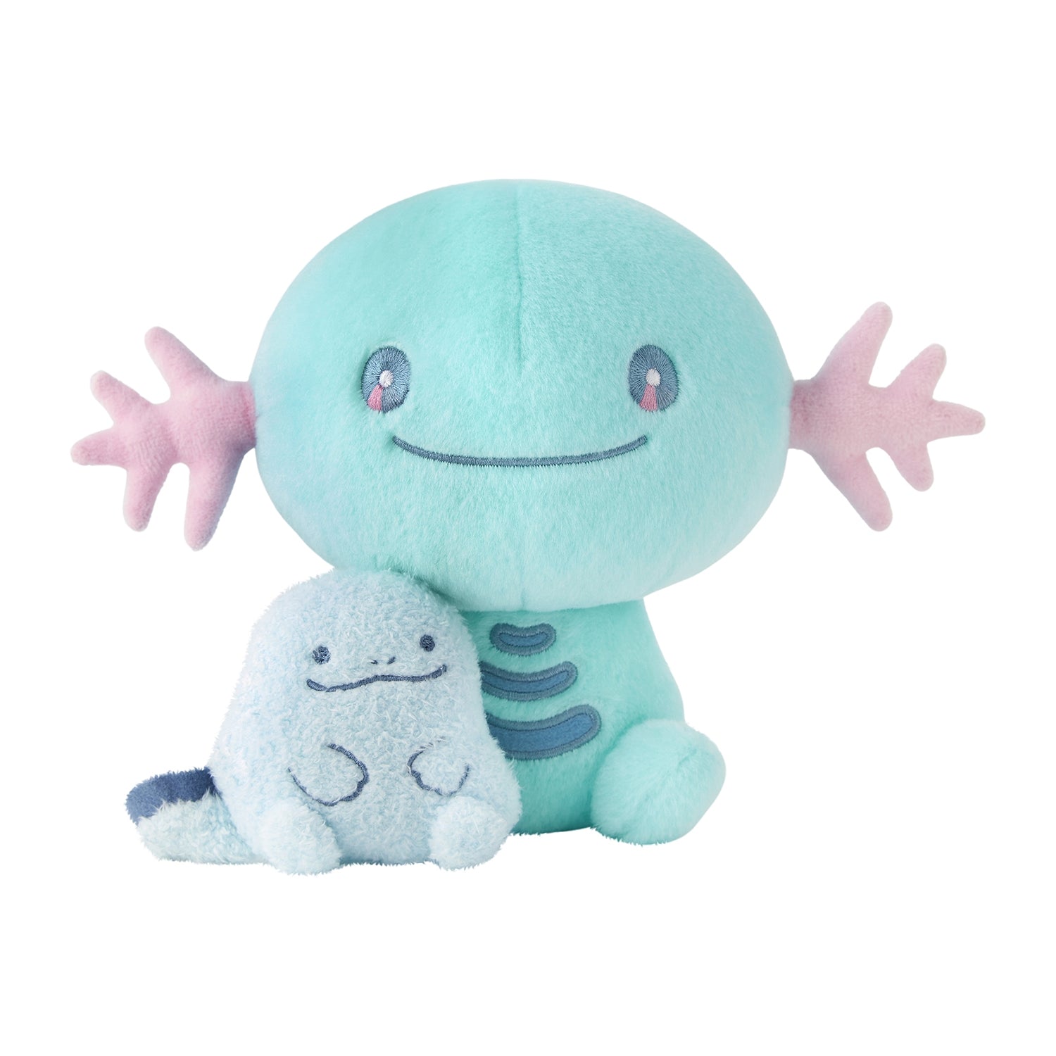 Little Daydream Wooper and Quagsire Plush Toys