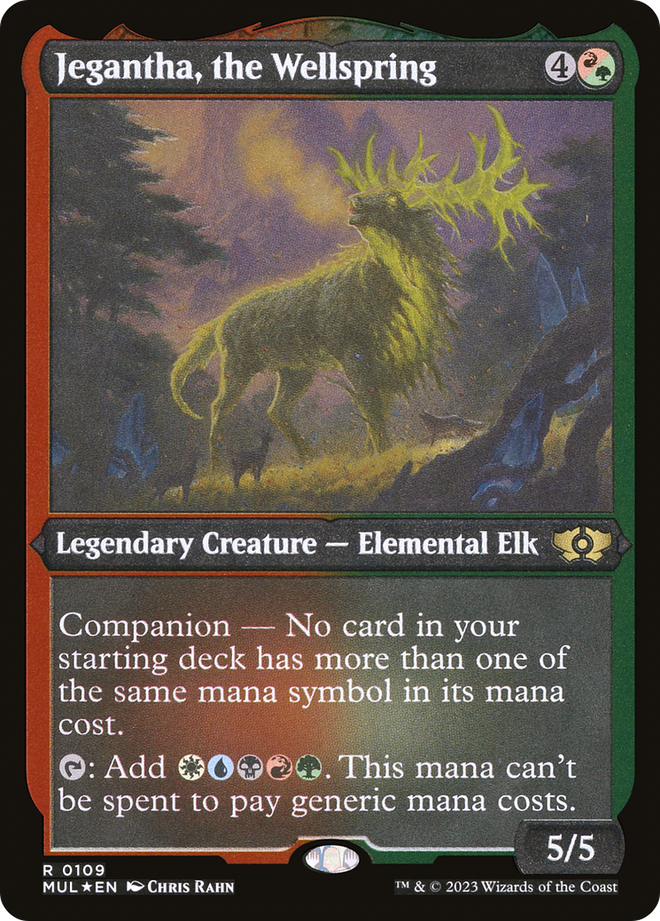 Jegantha, the Wellspring (Foil Etched) [Multiverse Legends]