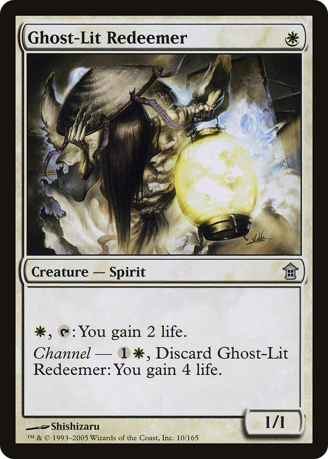 Ghost-Lit Redeemer [Saviors of Kamigawa]