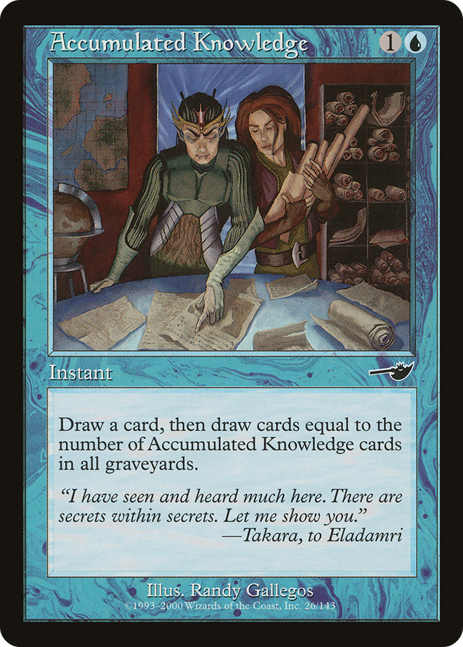 Accumulated Knowledge (NMS-026) - Nemesis