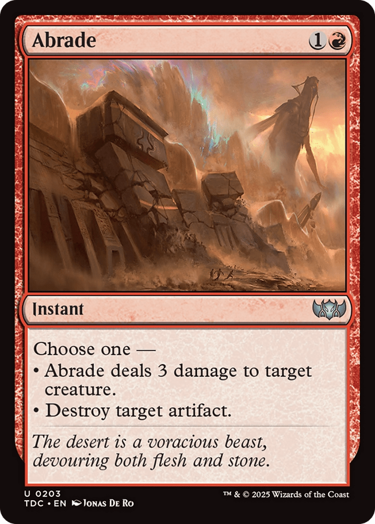Abrade [Tarkir: Dragonstorm Commander] - Anime Alley