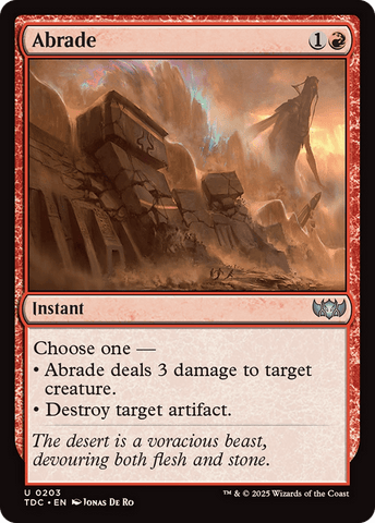 Abrade [Tarkir: Dragonstorm Commander] - Anime Alley