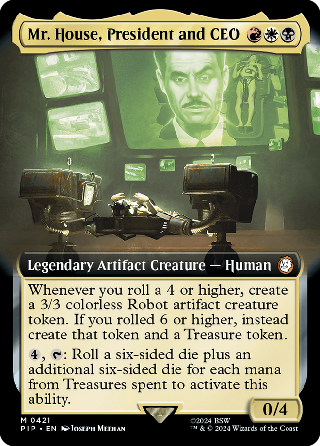 Mr. House, President and CEO (Extended Art) [Fallout]