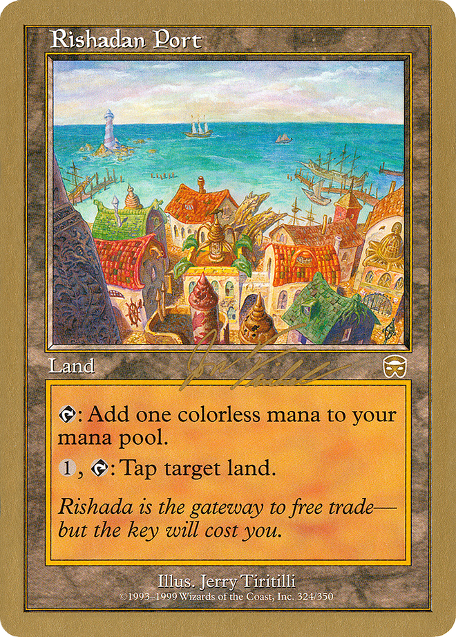 Rishadan Port (Jon Finkel) [World Championship Decks 2000]