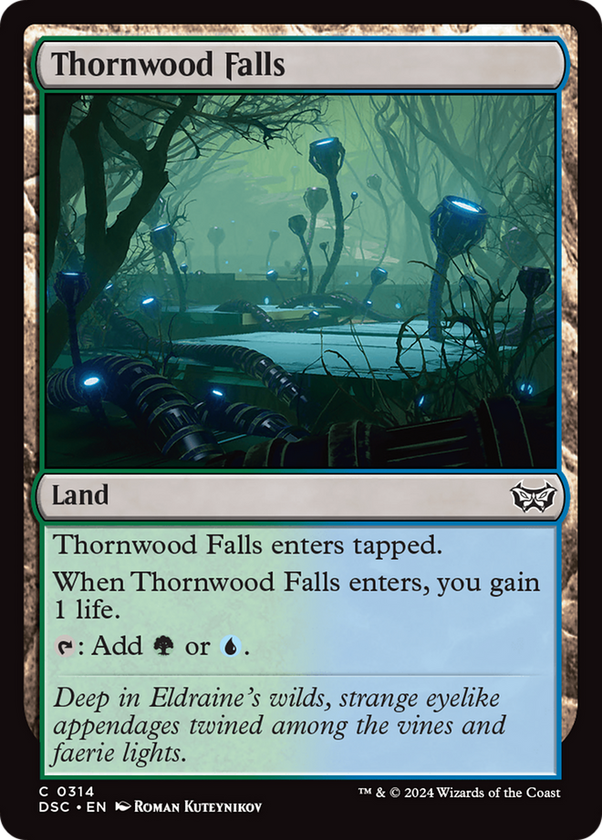 Thornwood Falls [Duskmourn: House of Horror Commander]