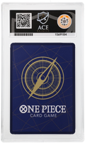 Back of Nami OP01-016 Japanese Girls Edition for Asia ACE Gem Mint 10 slab, certificate 1569184