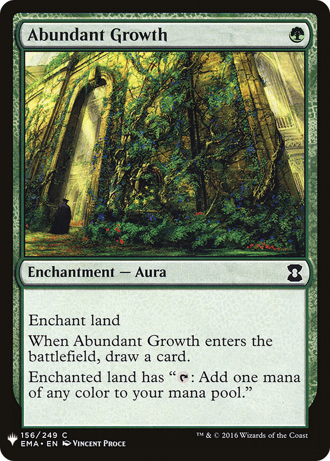 Abundant Growth (LIST-EMA-156) - The List