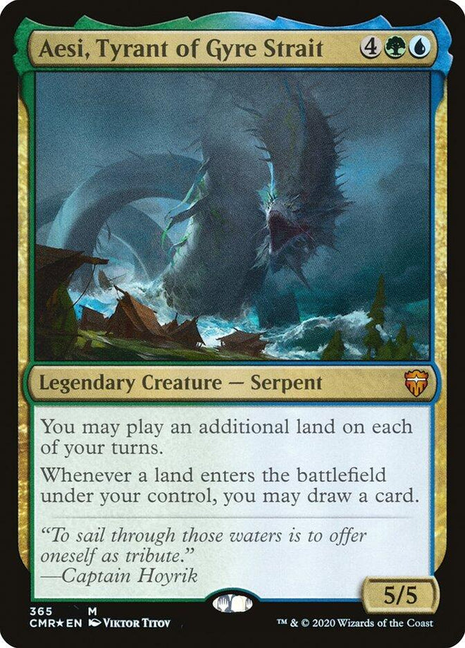 Aesi, Tyrant of Gyre Strait [CMR - 365] - Anime Alley