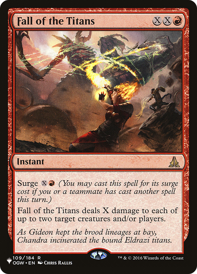 Fall of the Titans [The List]