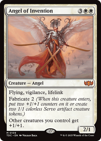 Angel of Invention [Tarkir: Dragonstorm Commander] - Anime Alley