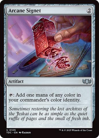 Arcane Signet [Tarkir: Dragonstorm Commander] - Anime Alley