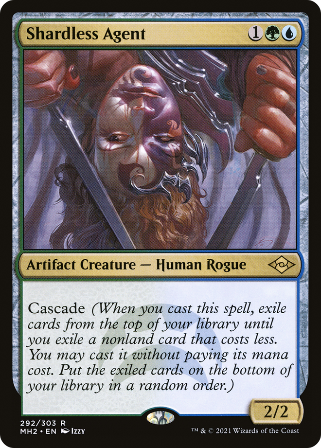 Shardless Agent (MH2-292) - Modern Horizons 2 Etched Foil
