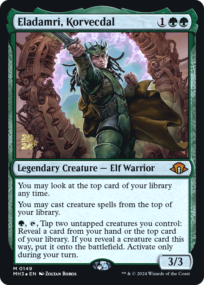 Eladamri, Korvecdal [Modern Horizons 3 Prerelease Promos]