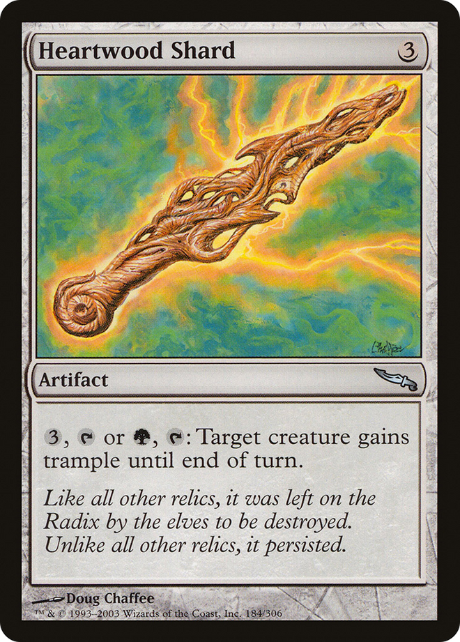 Heartwood Shard [Mirrodin]