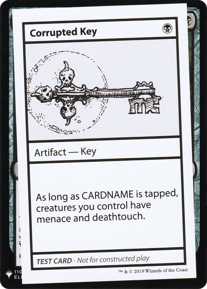Corrupted Key [Mystery Booster Playtest Cards]