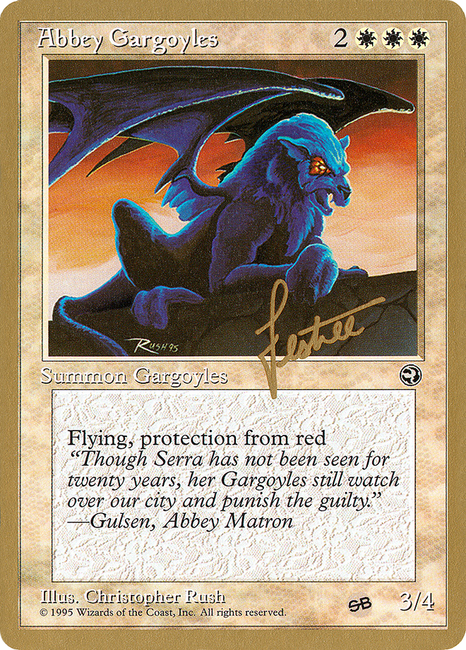 Abbey Gargoyles - 1996 Bertrand Lestree (HML) (SB) (WCD-BL1SB) - Pro Tour Collector Set