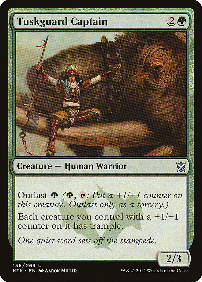 Tuskguard Captain [Khans of Tarkir]