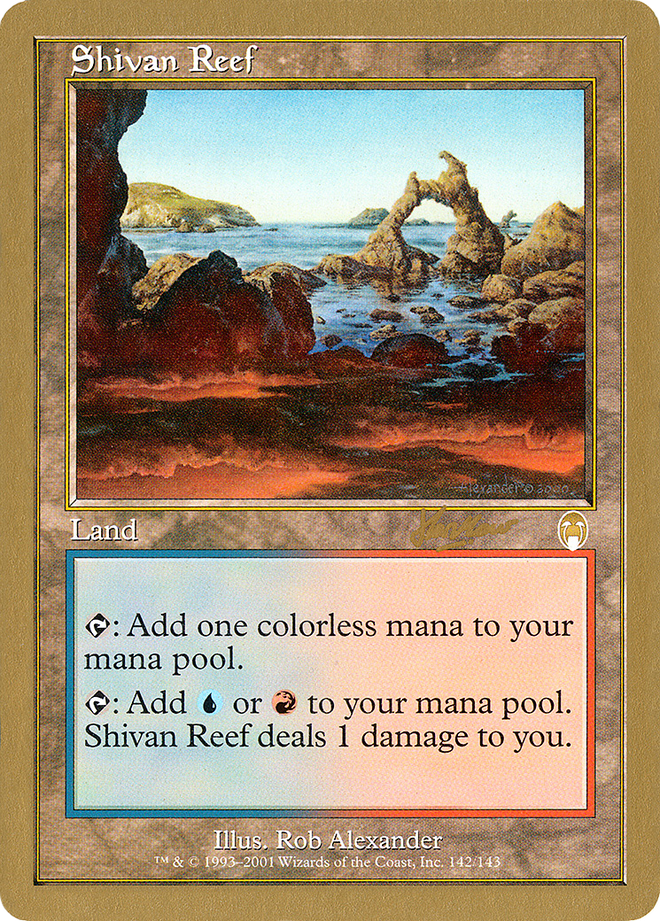 Shivan Reef (Sim Han How) [World Championship Decks 2002]