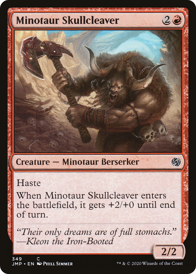 Minotaur Skullcleaver [Jumpstart]