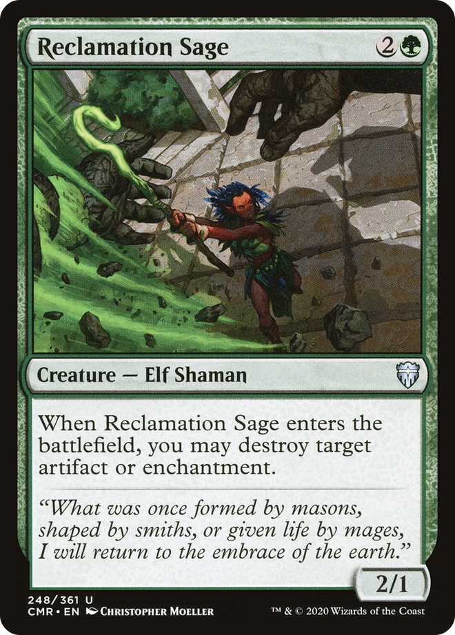 Reclamation Sage (248) [Commander Legends]