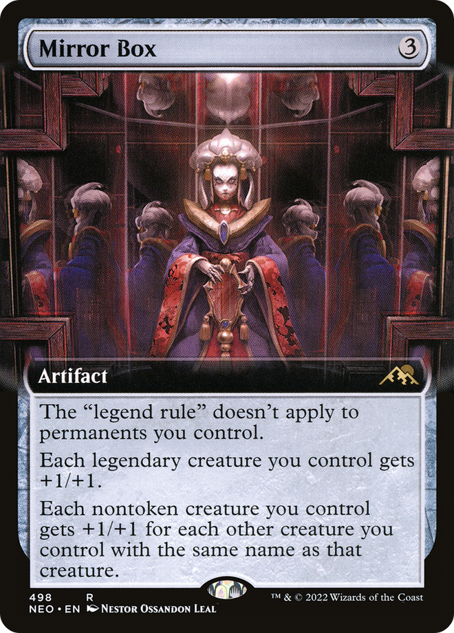 Mirror Box (Extended Art) [Kamigawa: Neon Dynasty]