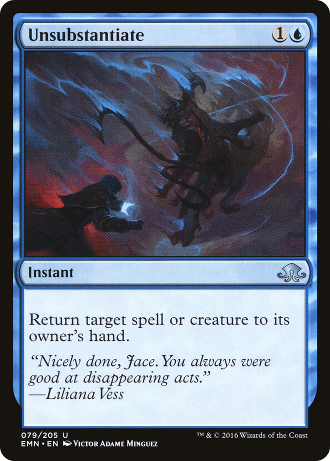 Unsubstantiate [Eldritch Moon]