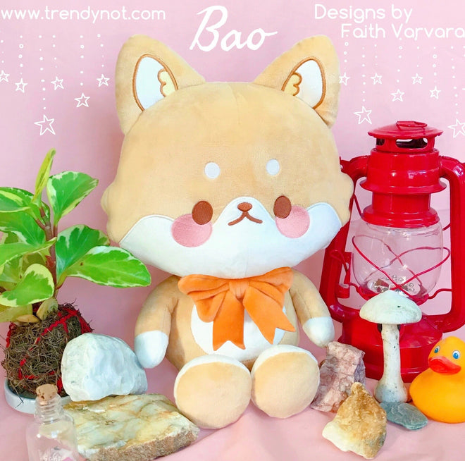 Bumbleberry Hollows Plush - Bao the Shiba