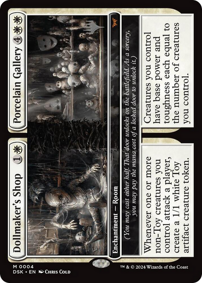 Dollmaker's Shop // Porcelain Gallery (Promo Pack) [Duskmourn: House of Horror Promos]