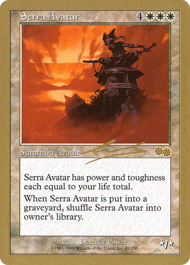 Serra Avatar (Nicolas Labarre) [World Championship Decks 2000]