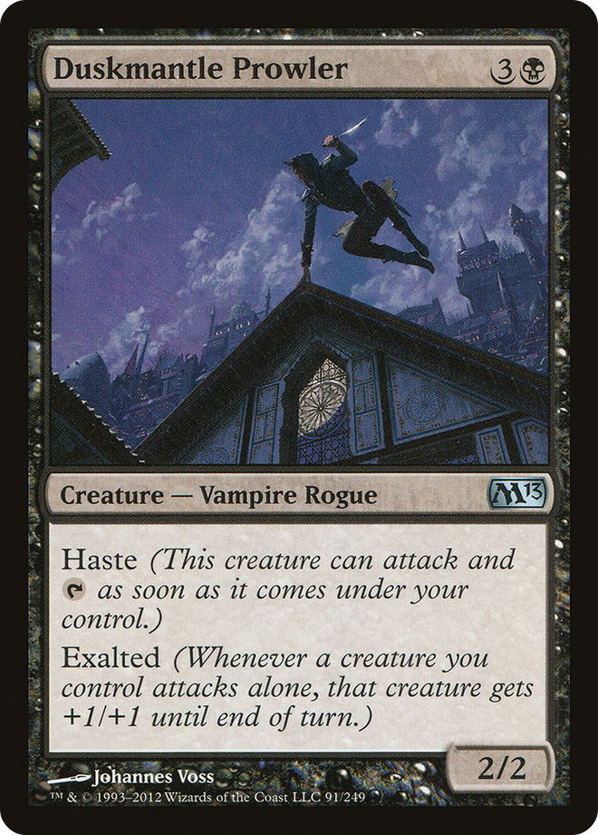 Duskmantle Prowler [Magic 2013]
