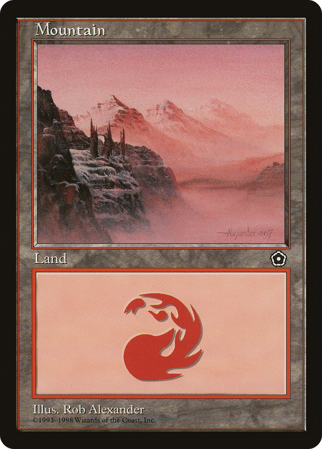 Mountain (Signature on Right) [Portal Second Age]
