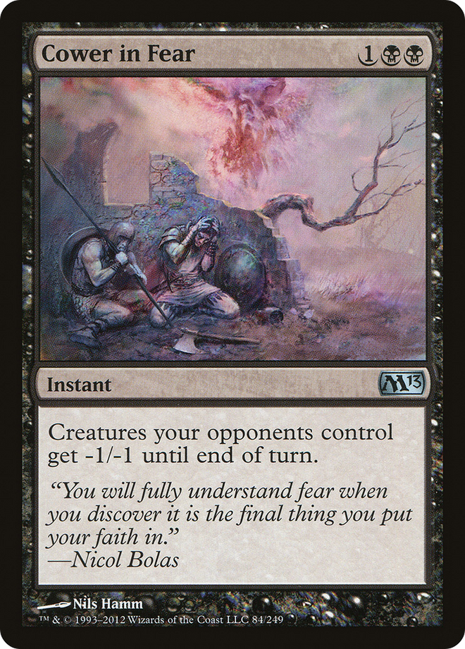 Cower in Fear [Magic 2013]