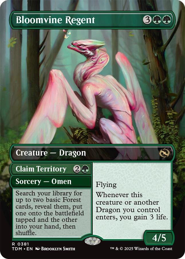 Bloomvine Regent (Borderless) [TDM - 381] - Anime Alley