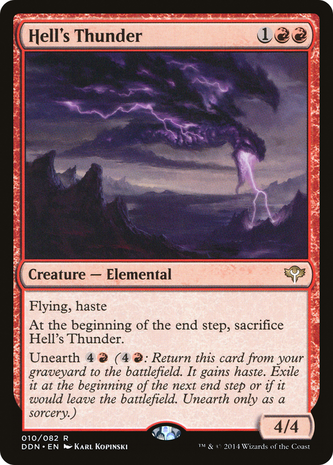 Hell's Thunder [Duel Decks: Speed vs. Cunning]