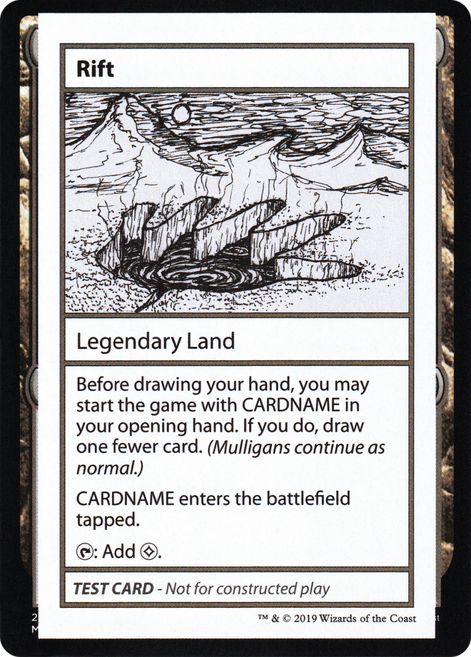 Rift (2021 Edition) [Mystery Booster Playtest Cards]