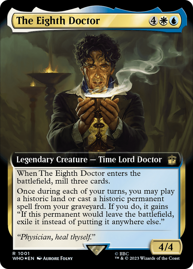 The Eighth Doctor (Extended Art) (Surge Foil) [Doctor Who]