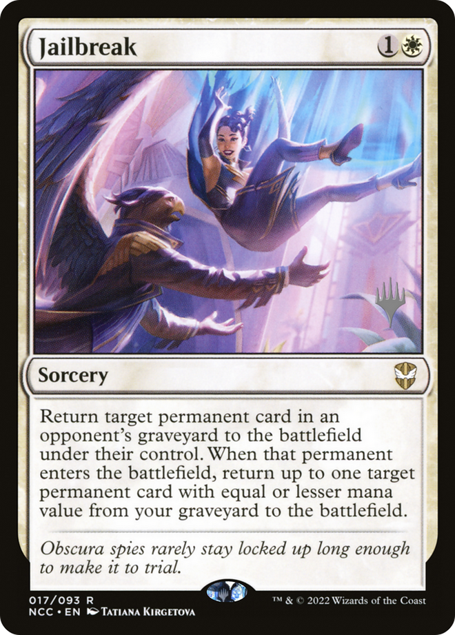 Jailbreak (Promo Pack) [Streets of New Capenna Commander Promos]