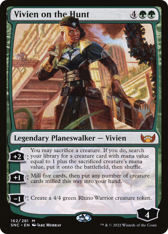 Vivien on the Hunt (Promo Pack) [Streets of New Capenna Promos]