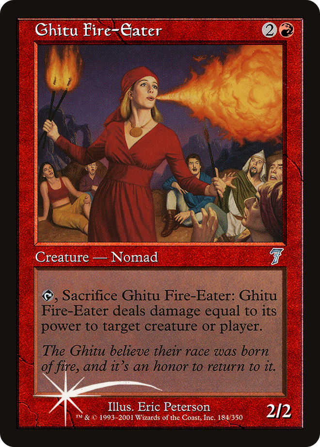 Ghitu Fire-Eater [Seventh Edition]