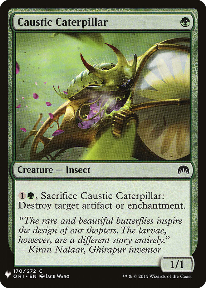 Caustic Caterpillar [Mystery Booster]