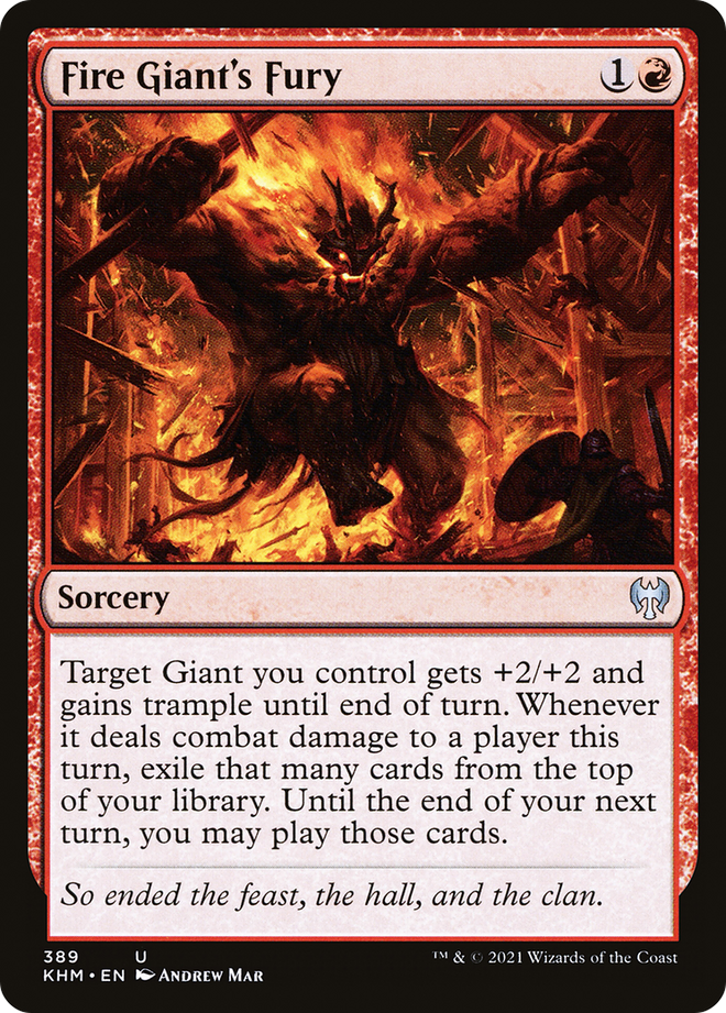 Fire Giant's Fury [Kaldheim]